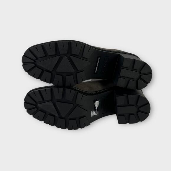 Vince Henderson Suede Ankle Booties Gray Size 9 NEW - Picture 6 of 9